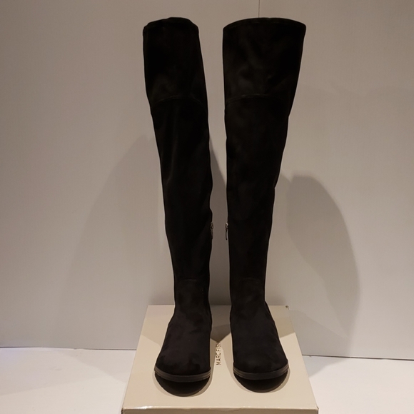 SOLD! Marc Fisher Over the Knee Boots Jet 2 Black - Picture 3 of 7